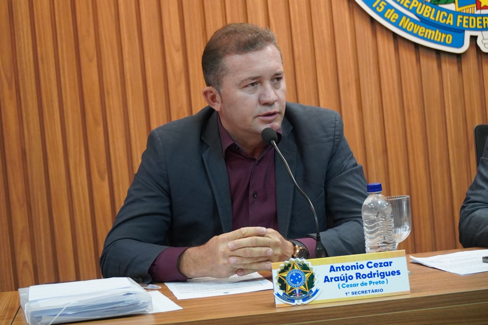 Vereador Cezar de Preto solicita recuperação de estradas vicinais